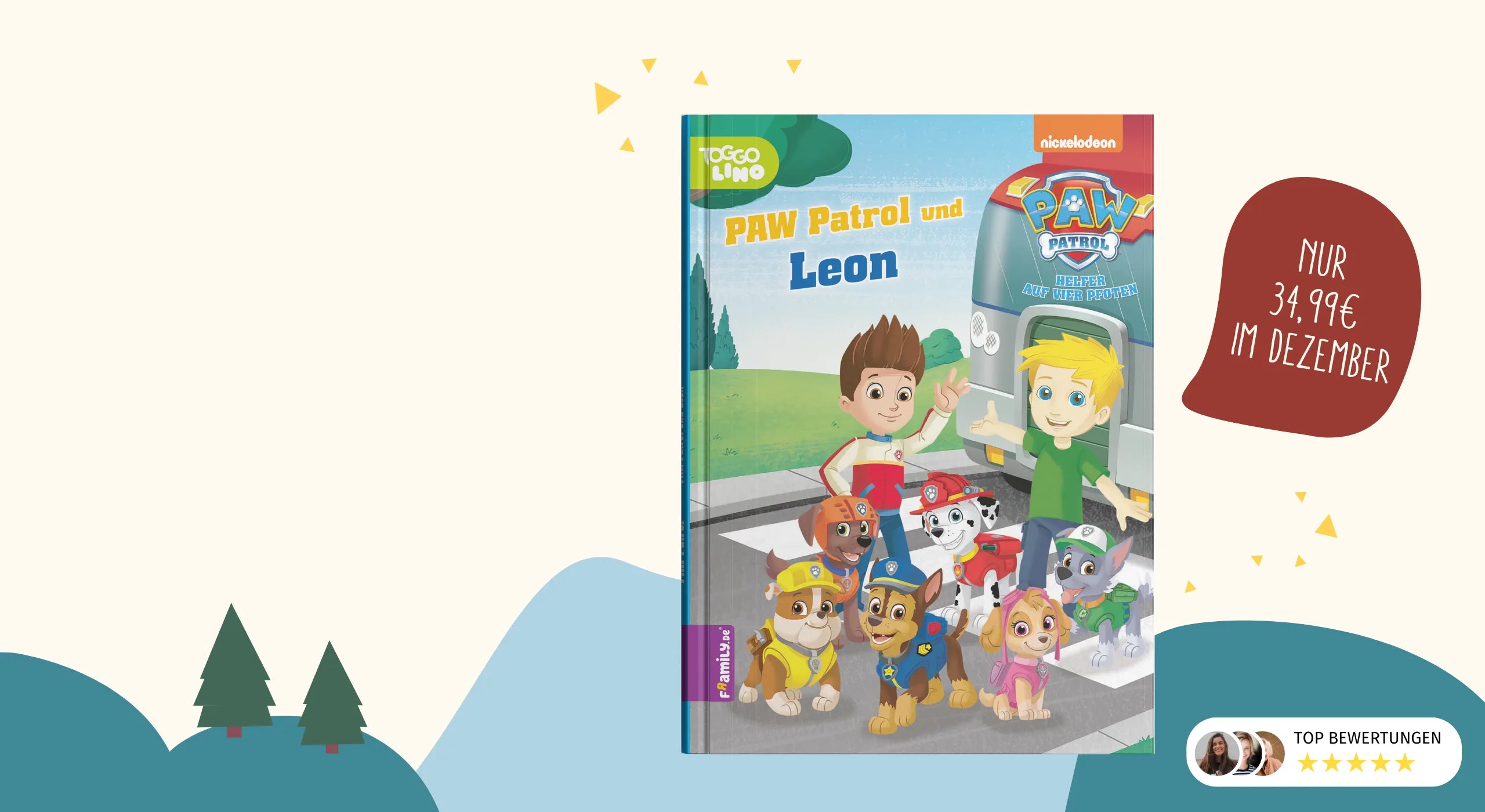 Buch des Monats: Paw Patrol und du für nur 34,99€ im Dezember