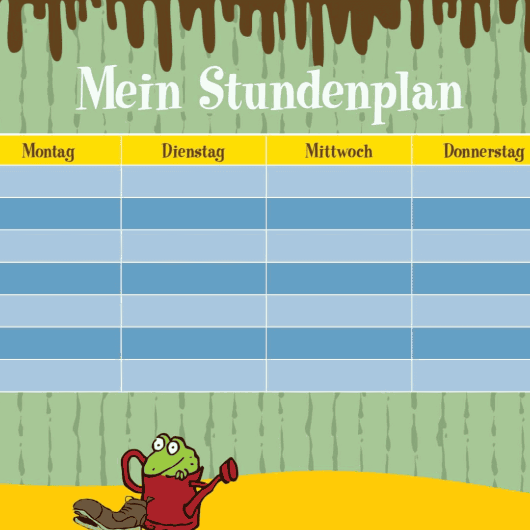 Stundenplan der Olchis